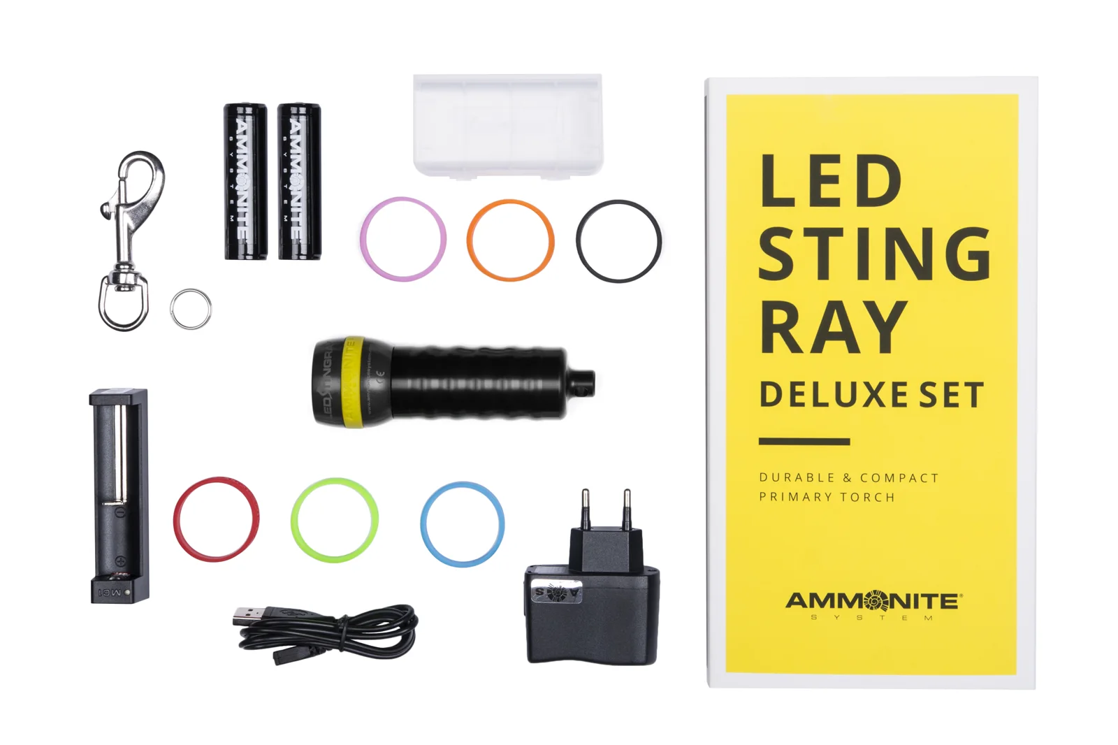 LED STINGRAY MARK II DELUXE SET (LED STINGRAY + 2 X BATTERY LI-ION 21700 + OTHER ACCESSORIES)