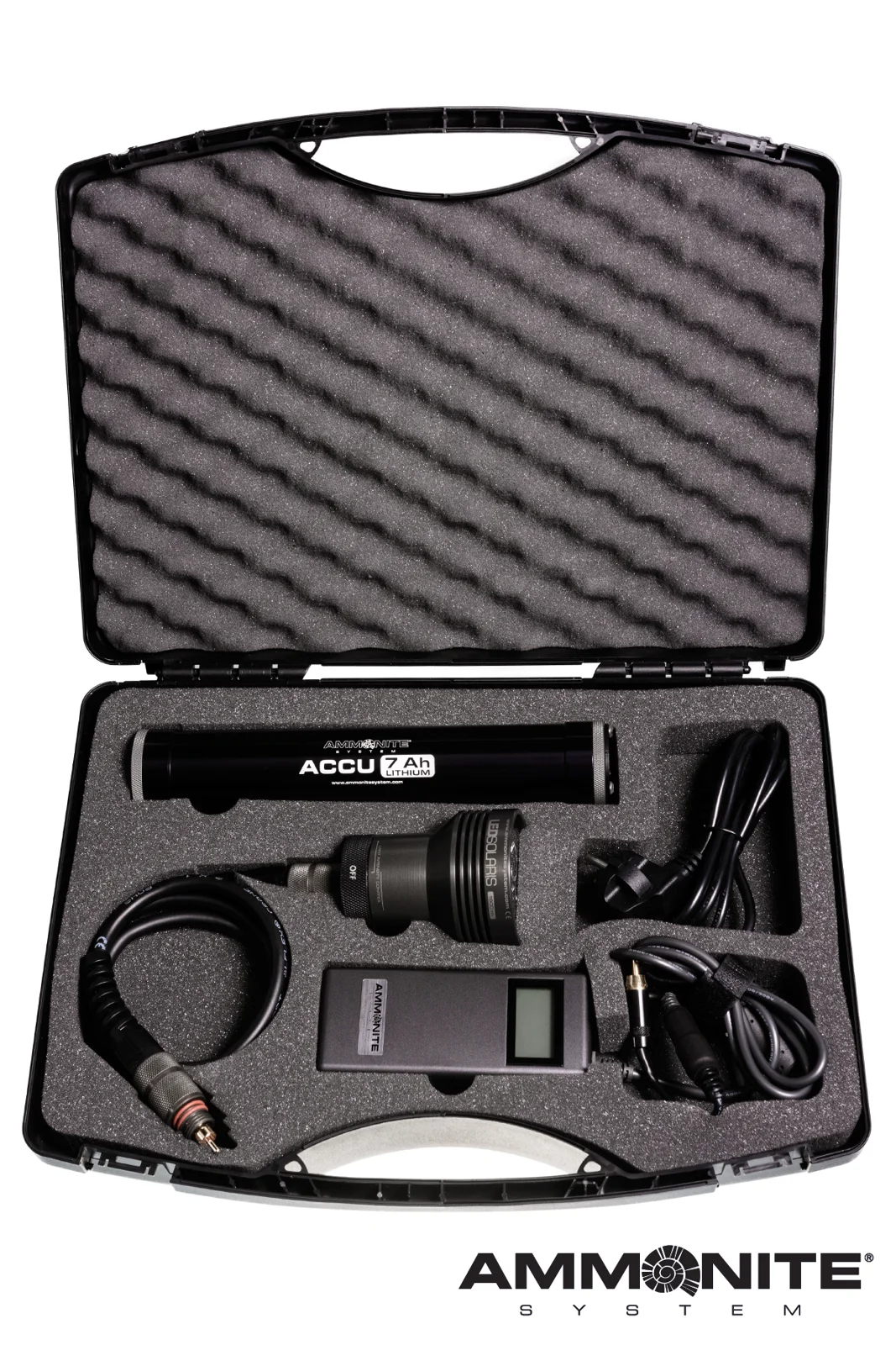 LED SPELEO MARK II / ACCU TYPE 9 / SIDEMOUNT CABLE ECO-FRIENDLY PACKAGING / NO GOODMAN HANDLE