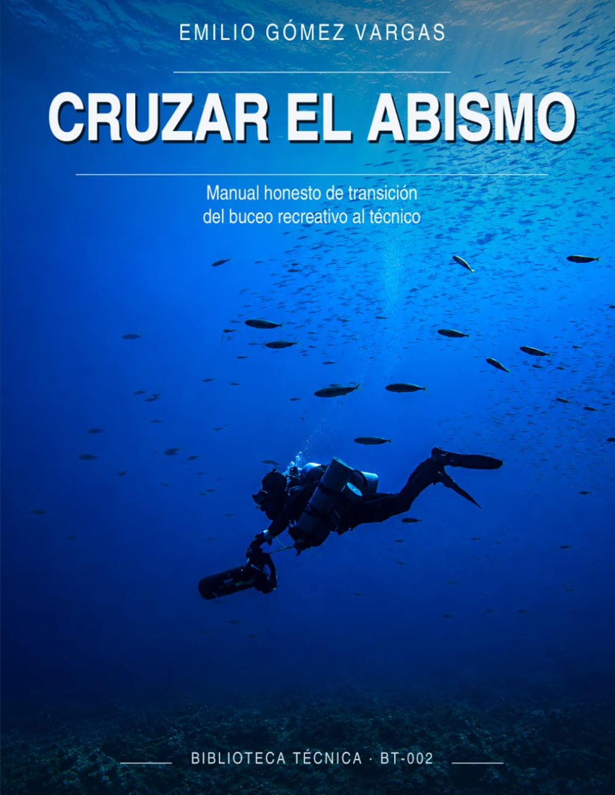 Portada del libro Cruzar el abismo de Emilio Gómez Vargas