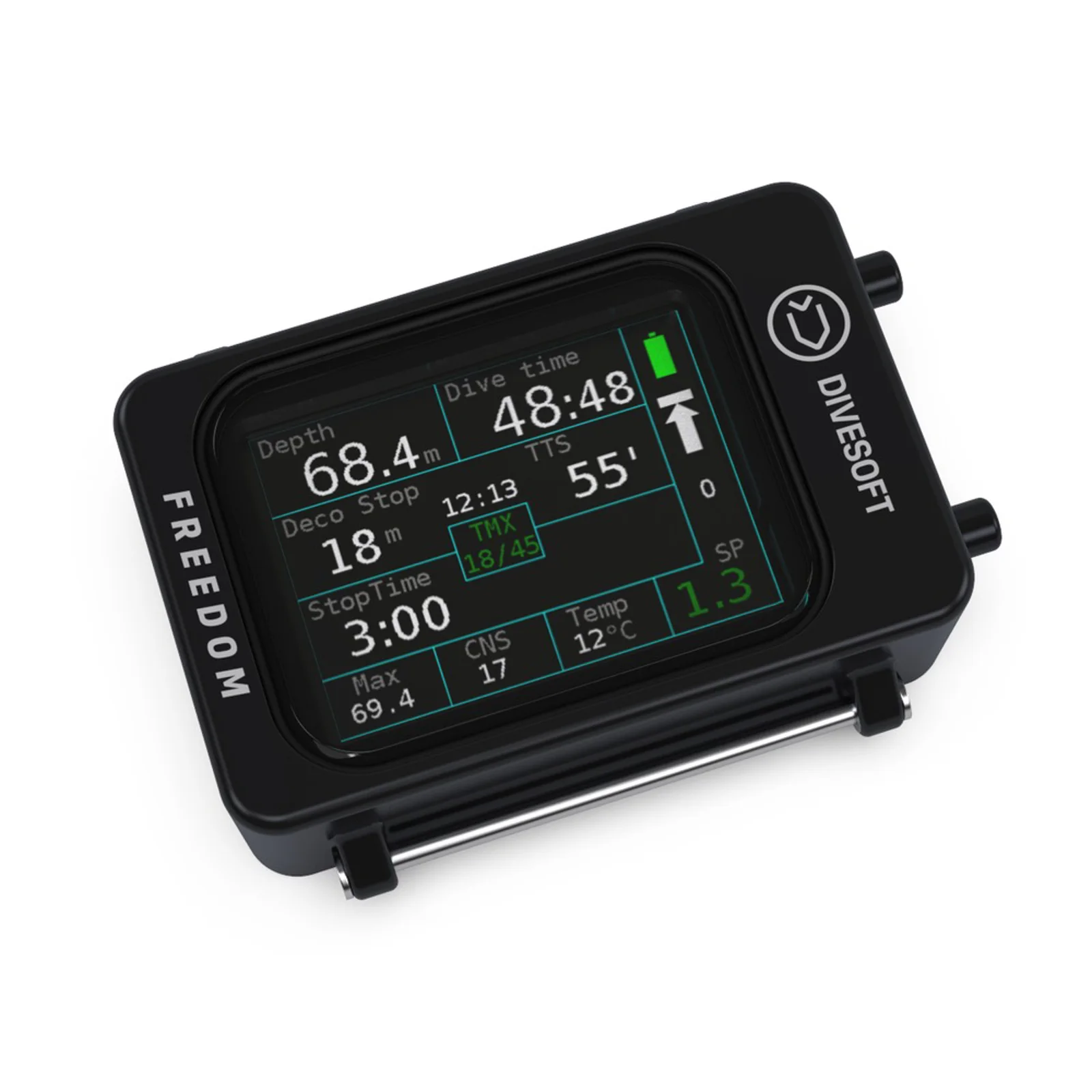 Freedom CCR Bottom Timer to Closed Circuit (without Cable)
