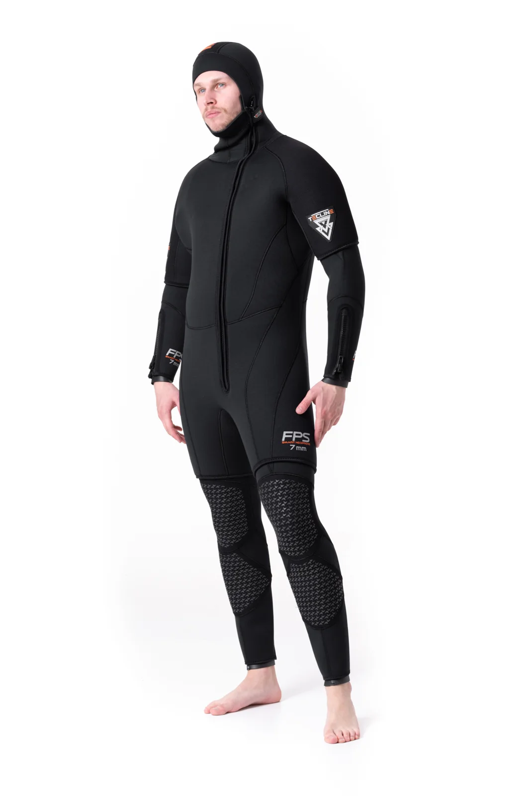 Wetsuit Proterm Tecline 5+5 mm - vest + overall (4) L
