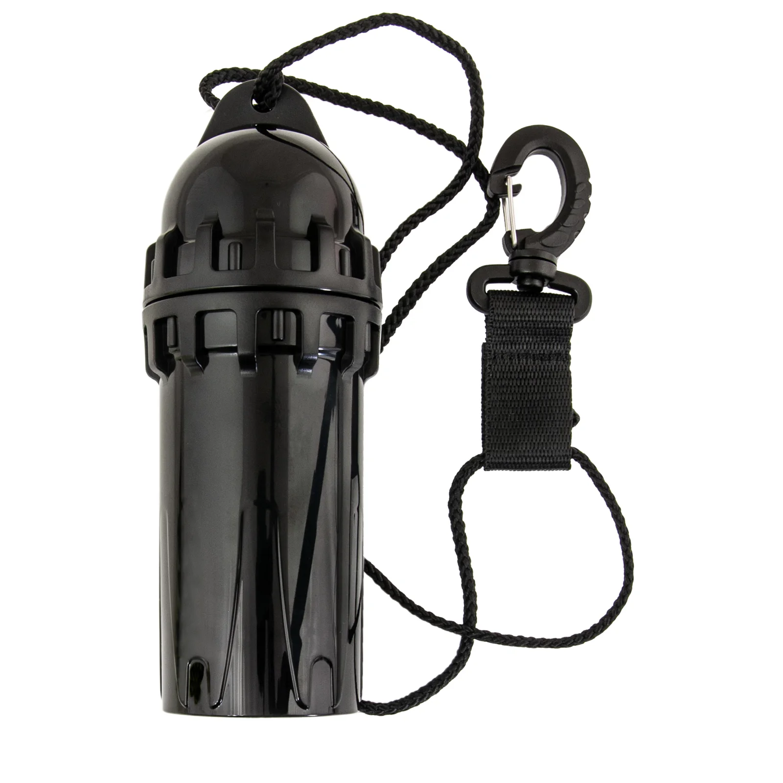 Waterproof container 170x55 mm, black