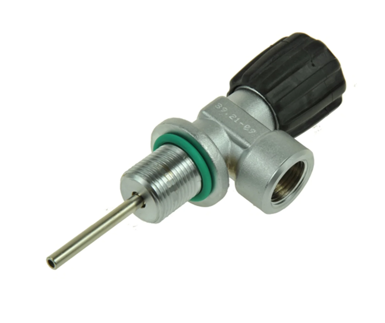 Mono valve for 1,5L and 3L alu tanks, M25x2, 232 bar - Viton