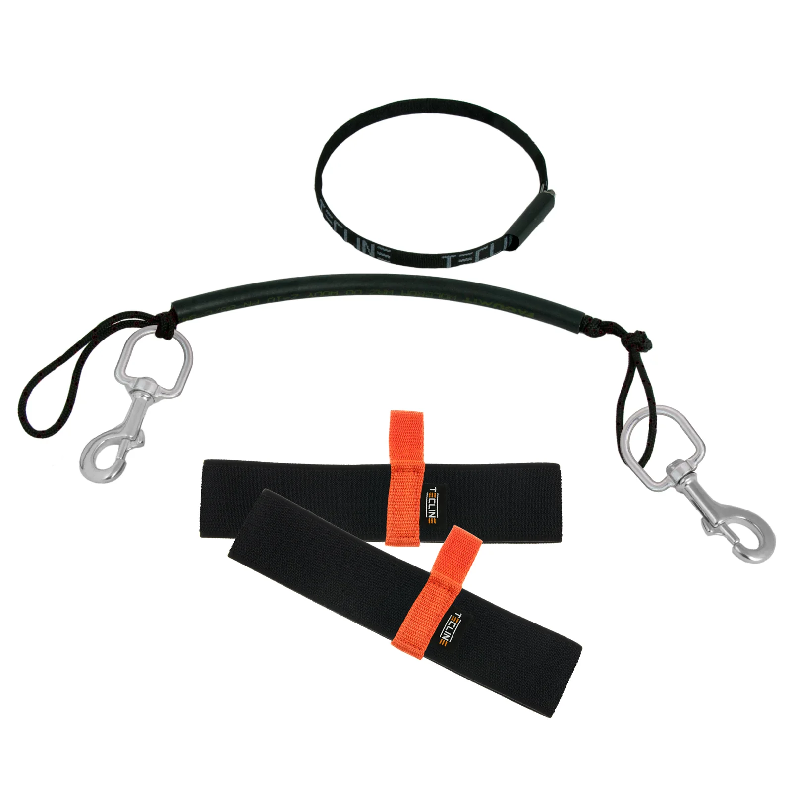 Kit Rigging Etapa 7L Mosquetones Inox 120mm con Elasticos