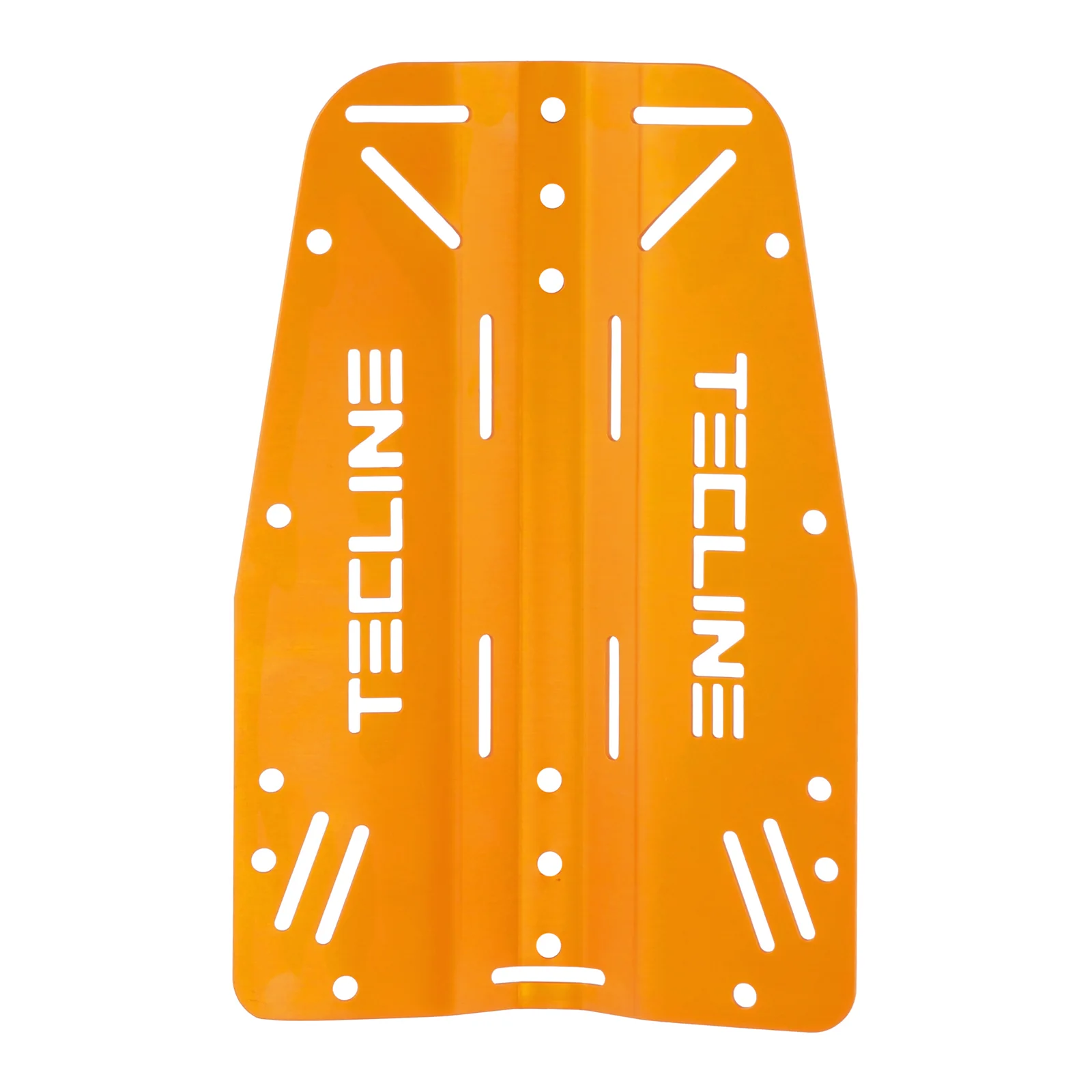 Standard backplate alu 3 mm, (0,85 kg) orange