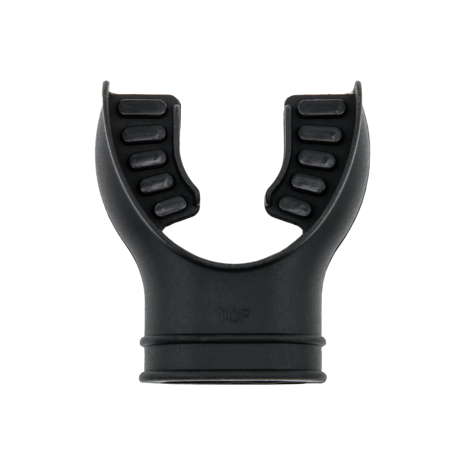 Mouthpiece for regulator, toothed - black
