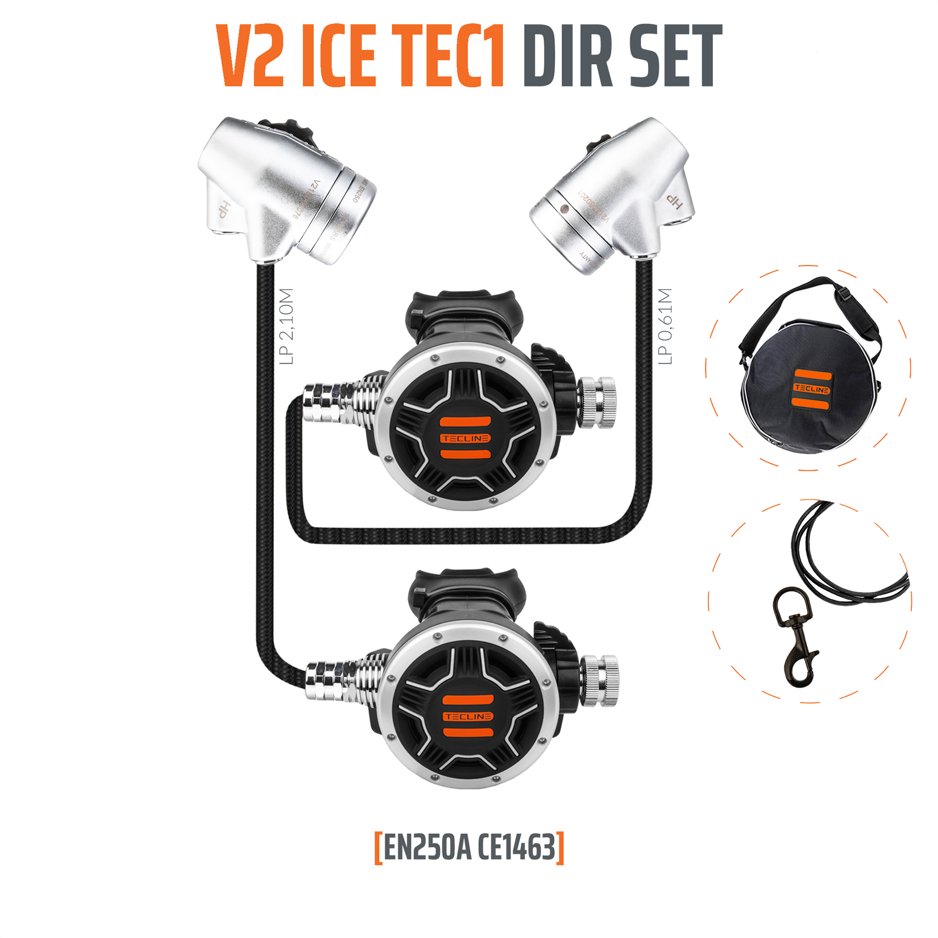 Regulator V2 ICE TEC1 DIR Set - EN250A