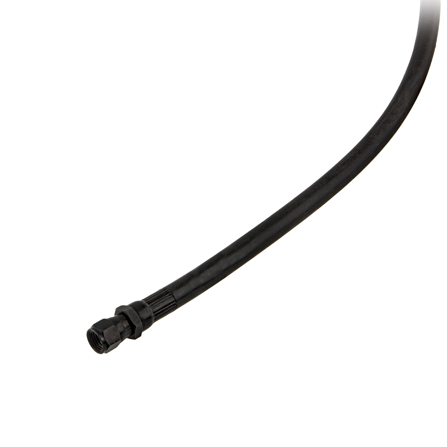HP hose 0,60 m black, rubber - Military Line