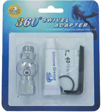 LP swivel adapter for II-nd stage - rotateable