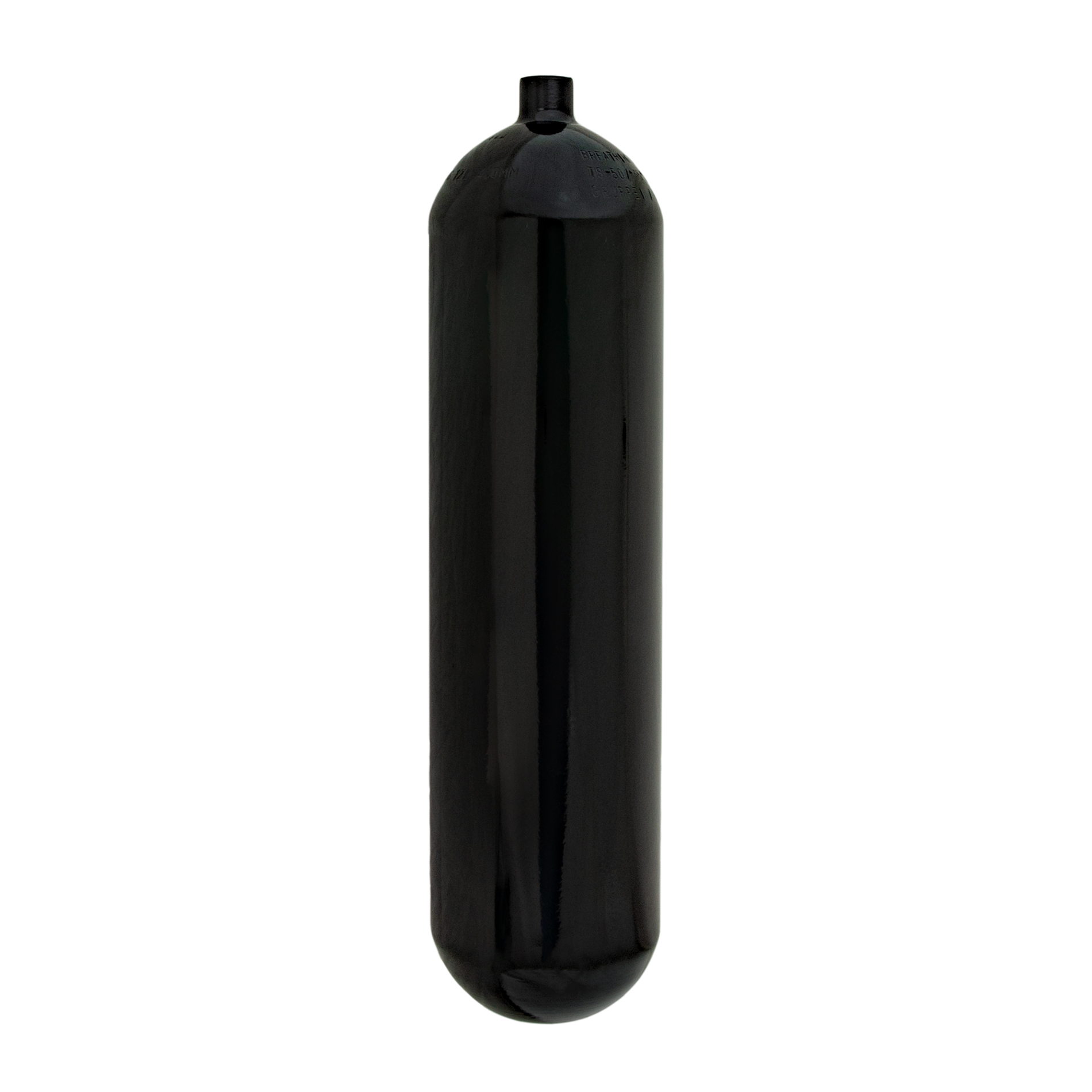 Tank 12 L 171 mm 232 bar, Eurocylinder, tank only, black - Military Line