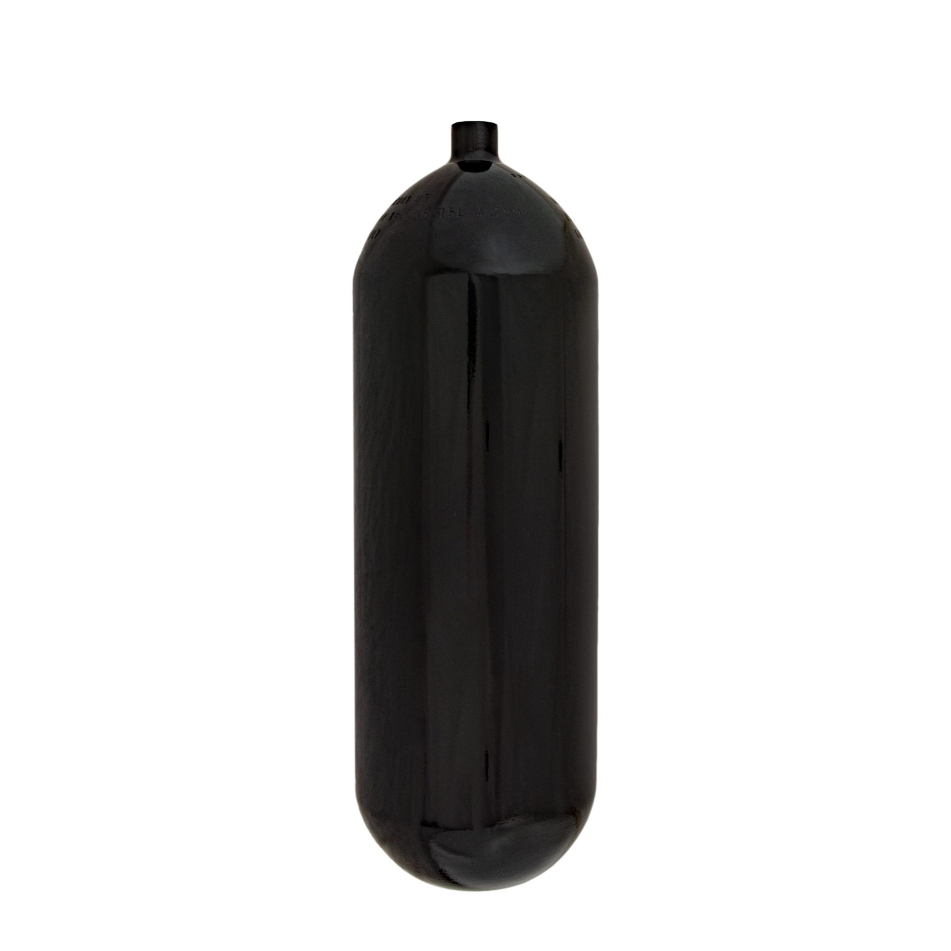 Tank 15 L 203 mm 232 bar, Eurocylinder, tank only, black - Military Line