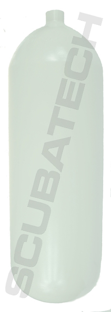 Tank 15 L 203 mm 232 bar, Eurocylinder, tank only - white