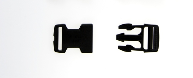 Buckle, quick release, width 25 mm