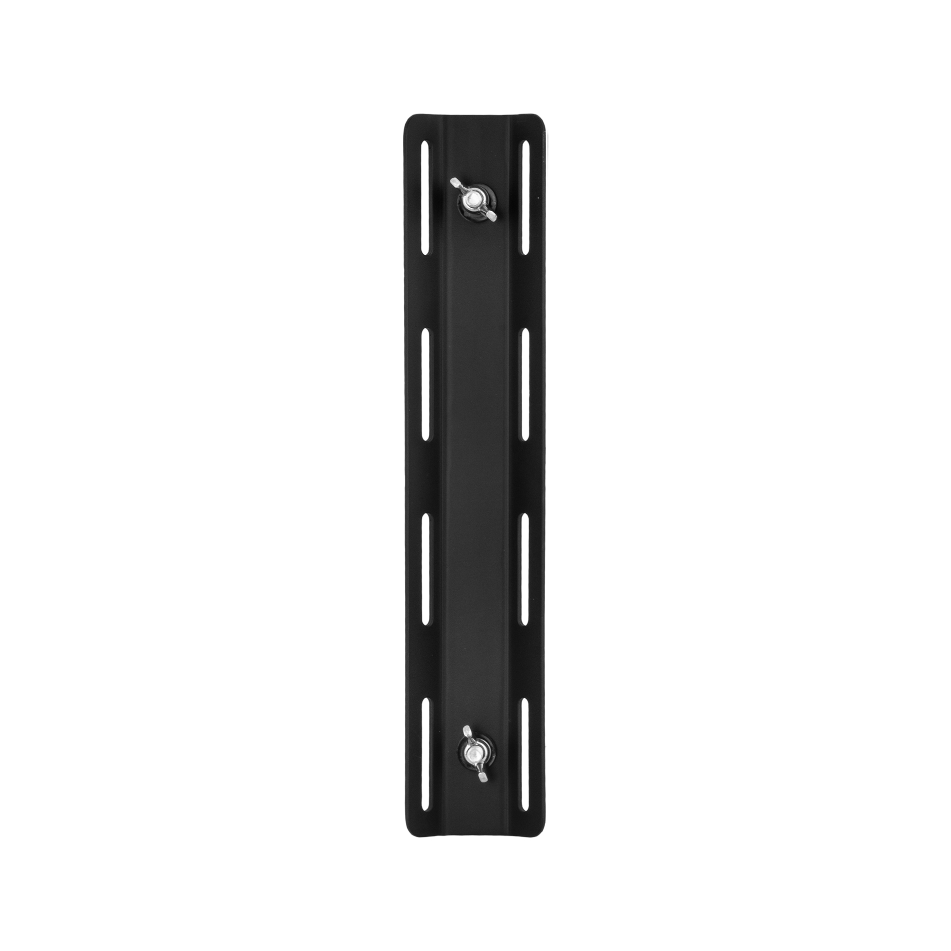 Single tank aluminum adapter with screws, black - 7x36cm 270g