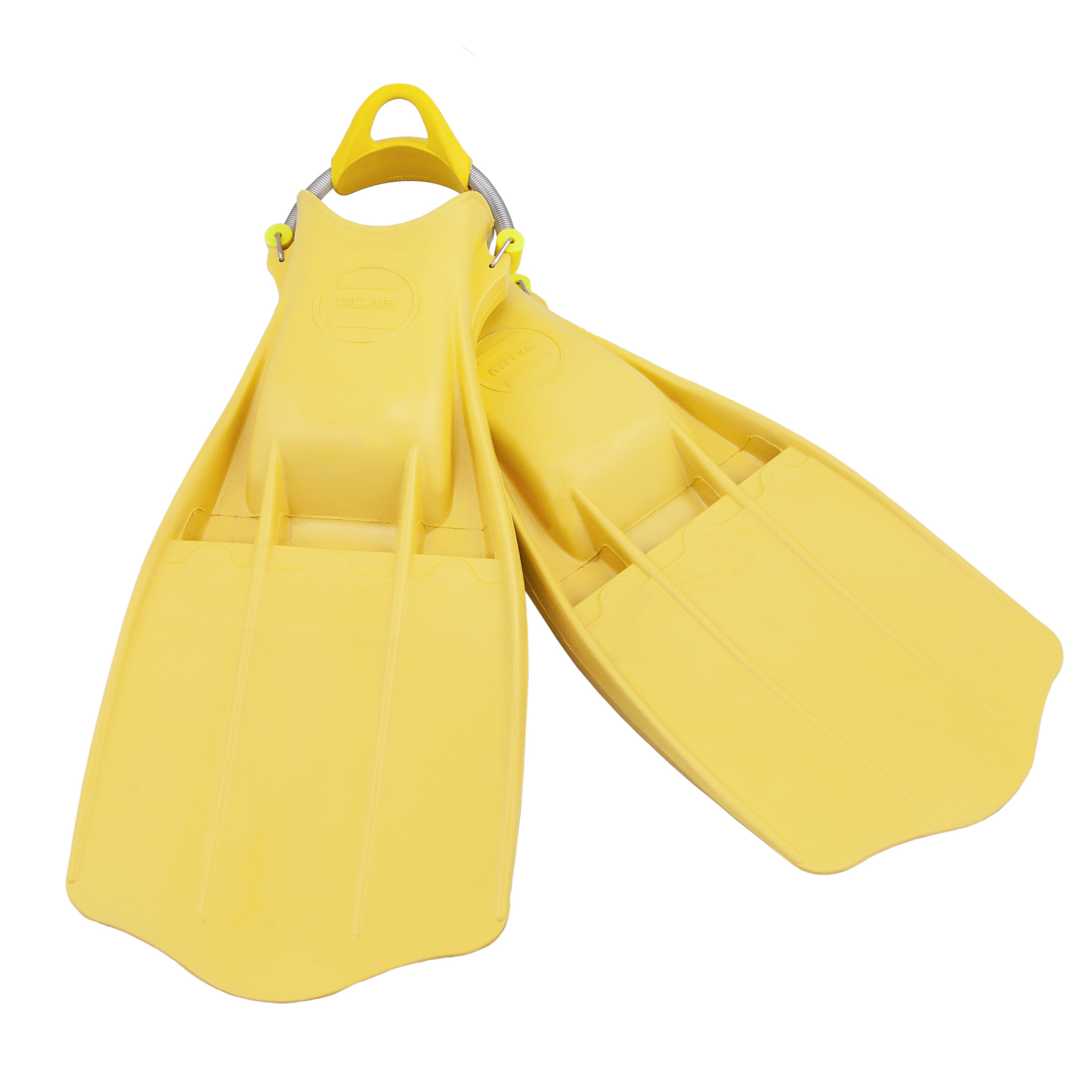 Aletas Goma JetStream Inox Talla XXL Amarillo