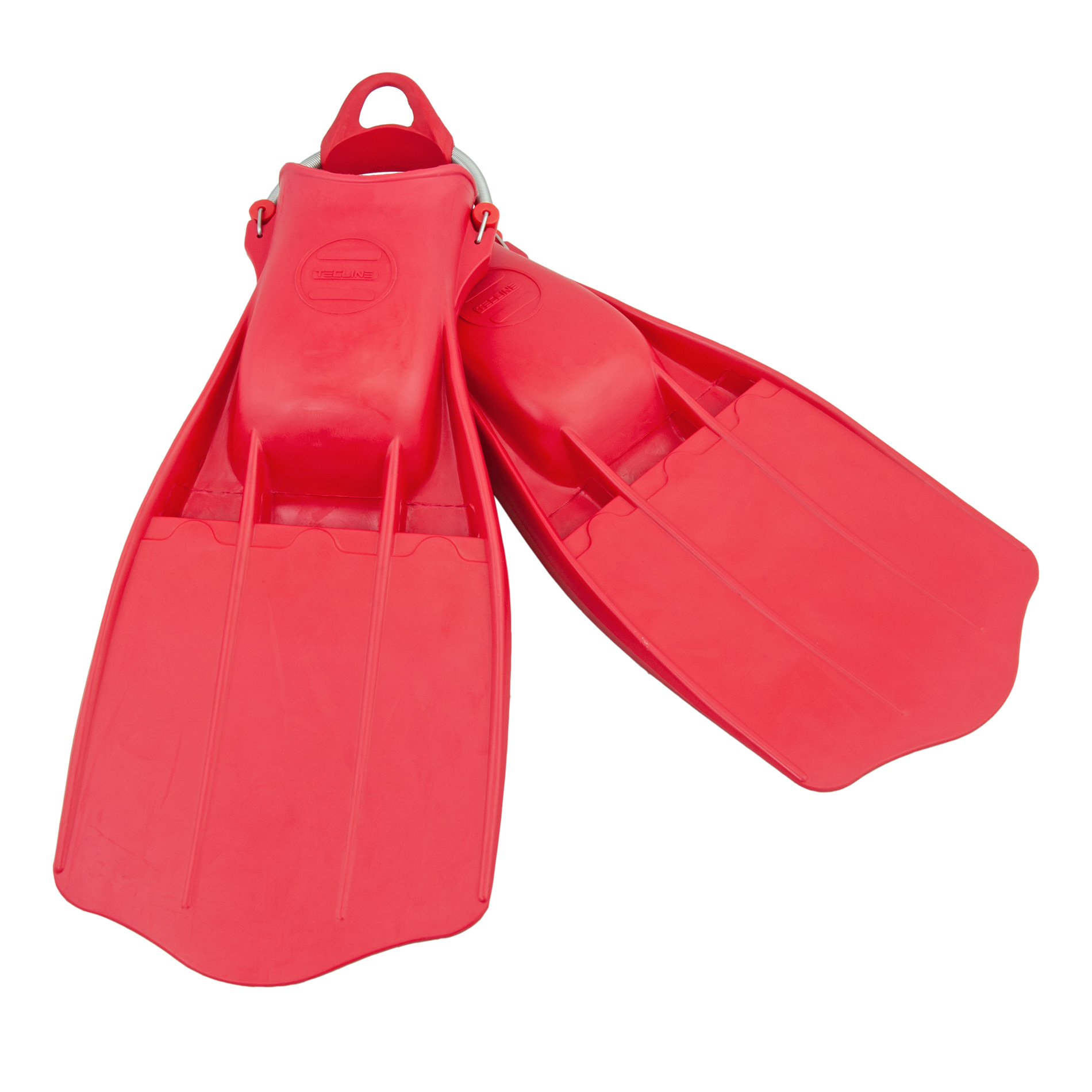 Aletas Goma JetStream Inox Talla XXL Rojo