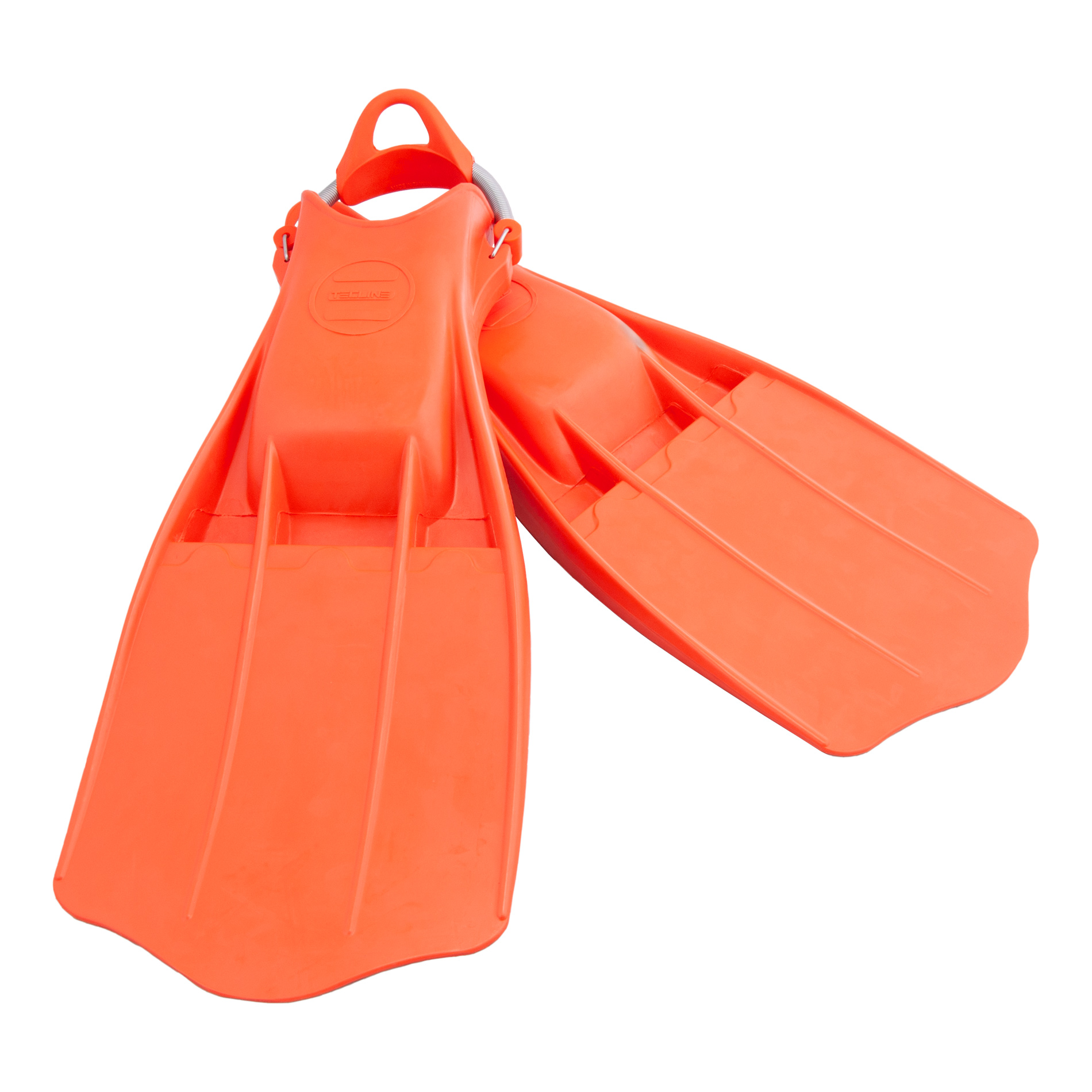 Aletas Goma JetStream Inox Talla XXL Naranja