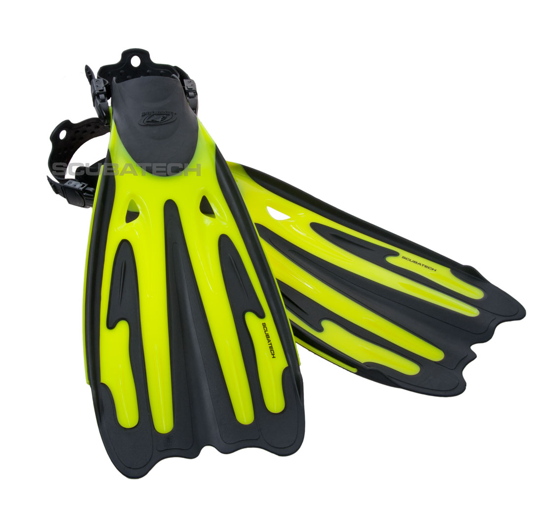 Fins Tiara Pro, neon yellow S/M