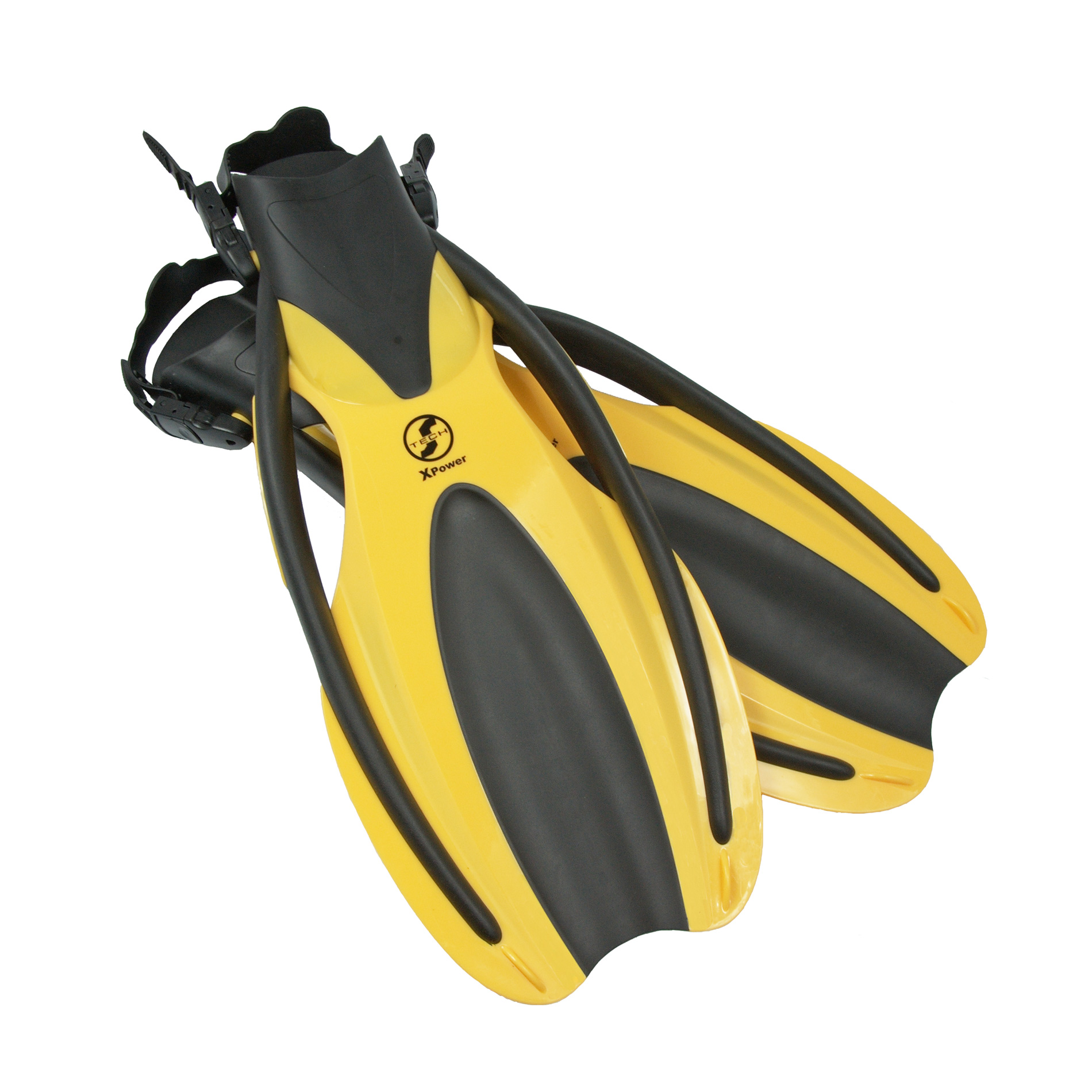 Fins XPower, yellow (2) M/L