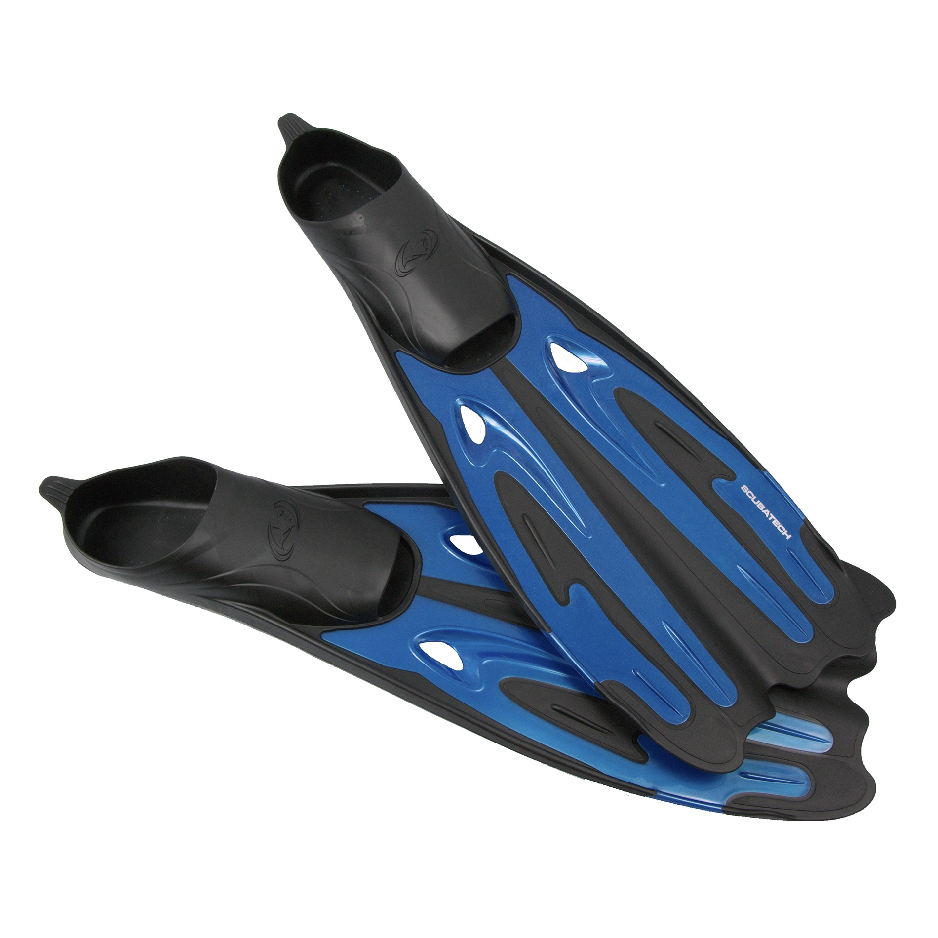 Fins full foot Tiara 2, color Metallic Navy Blue (45/46) XL