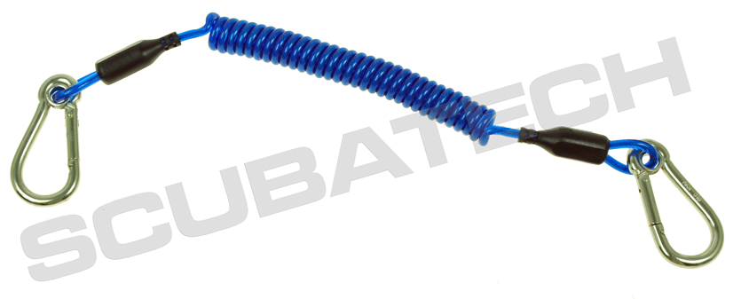 Retractor w/double end ss carabiner