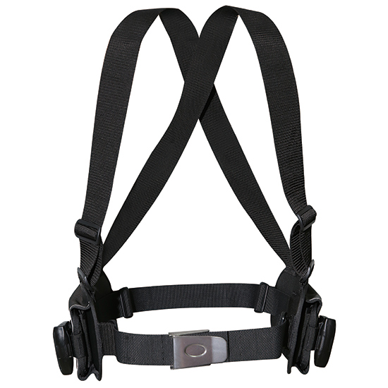 Weight belt with suspenders