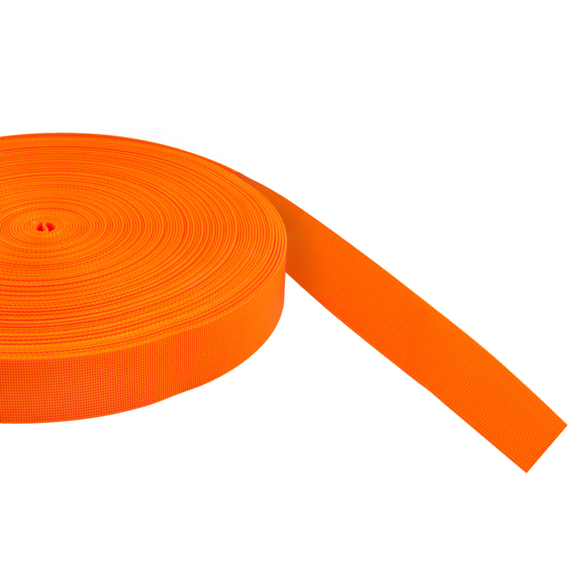 Webbing belt standard, 50mm - orange