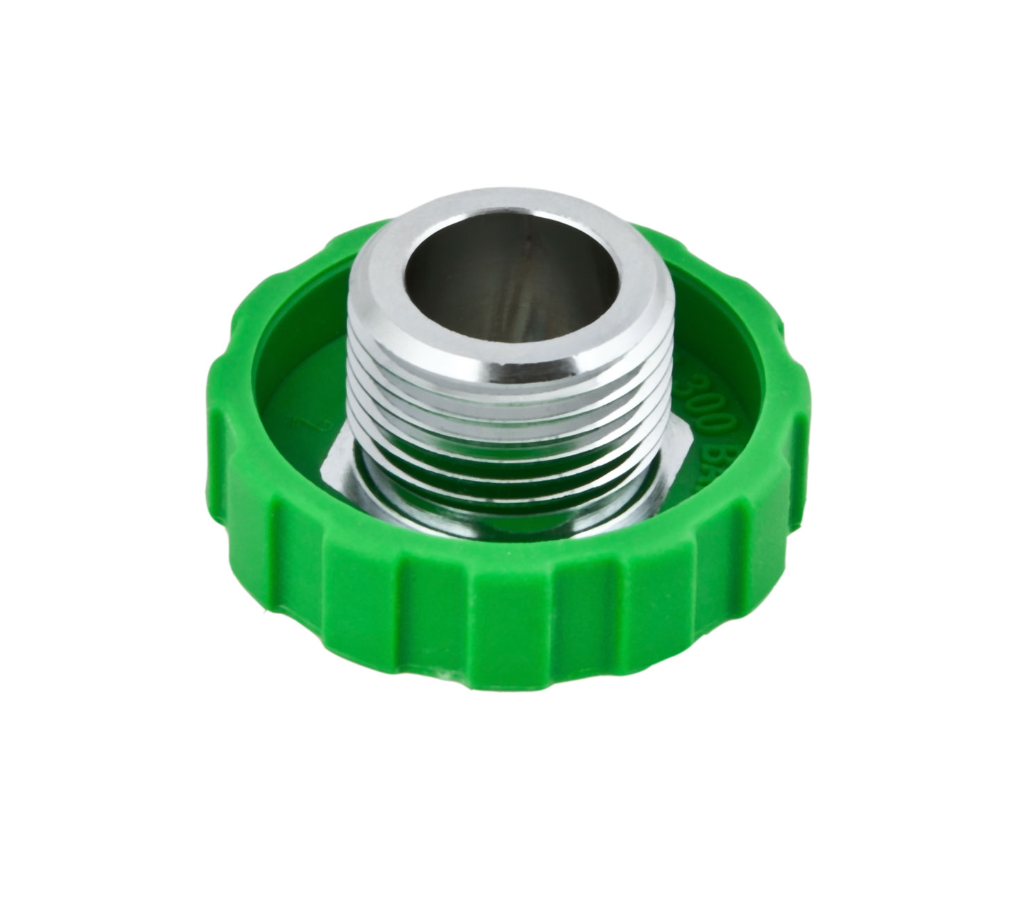 DIN wheel M26x2 for R 1 PRO O2 / R 2 TEC O2 - green