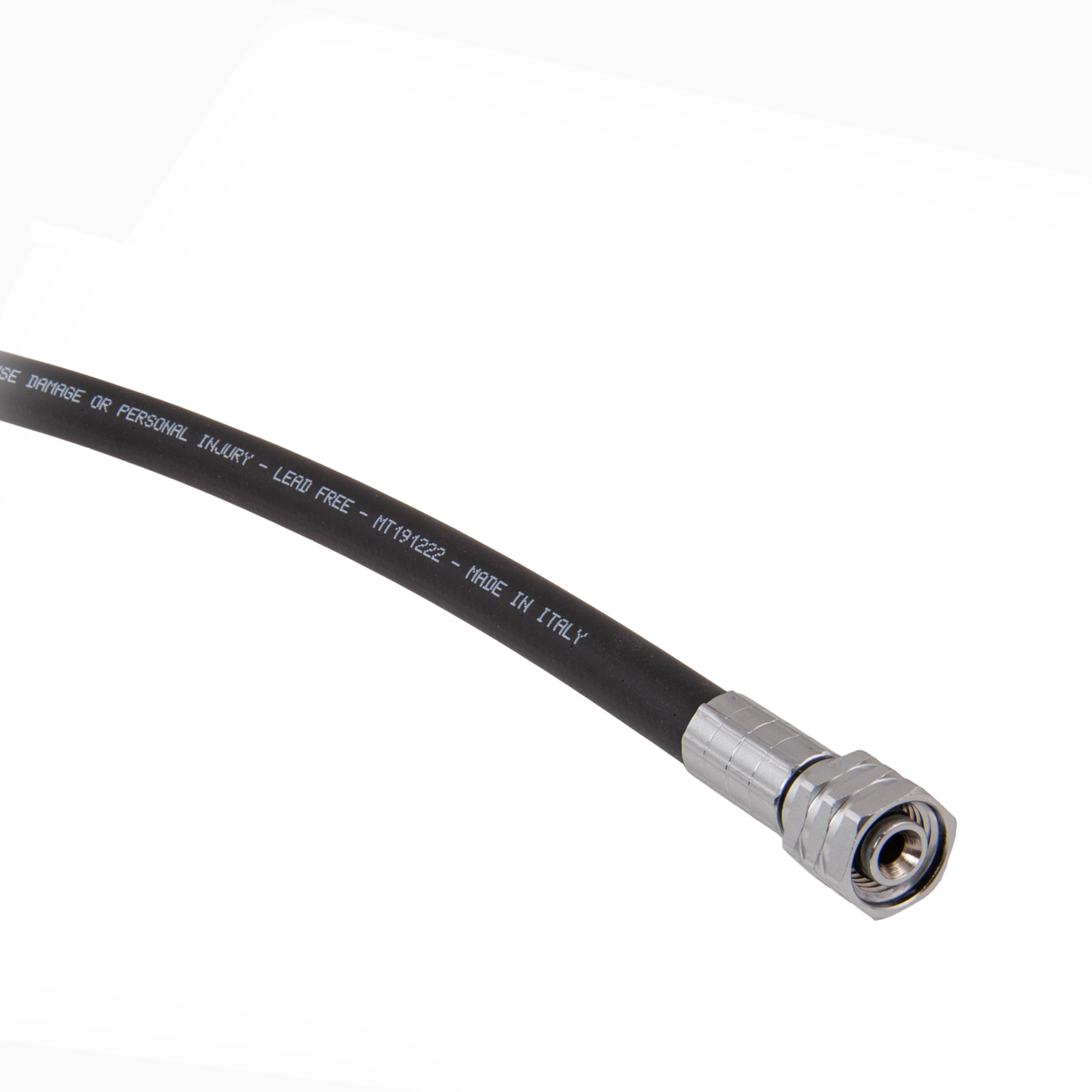 Rubber Flex LP hose 1,93 m, black