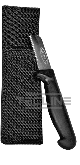 Knife with harness pouch - Tecline