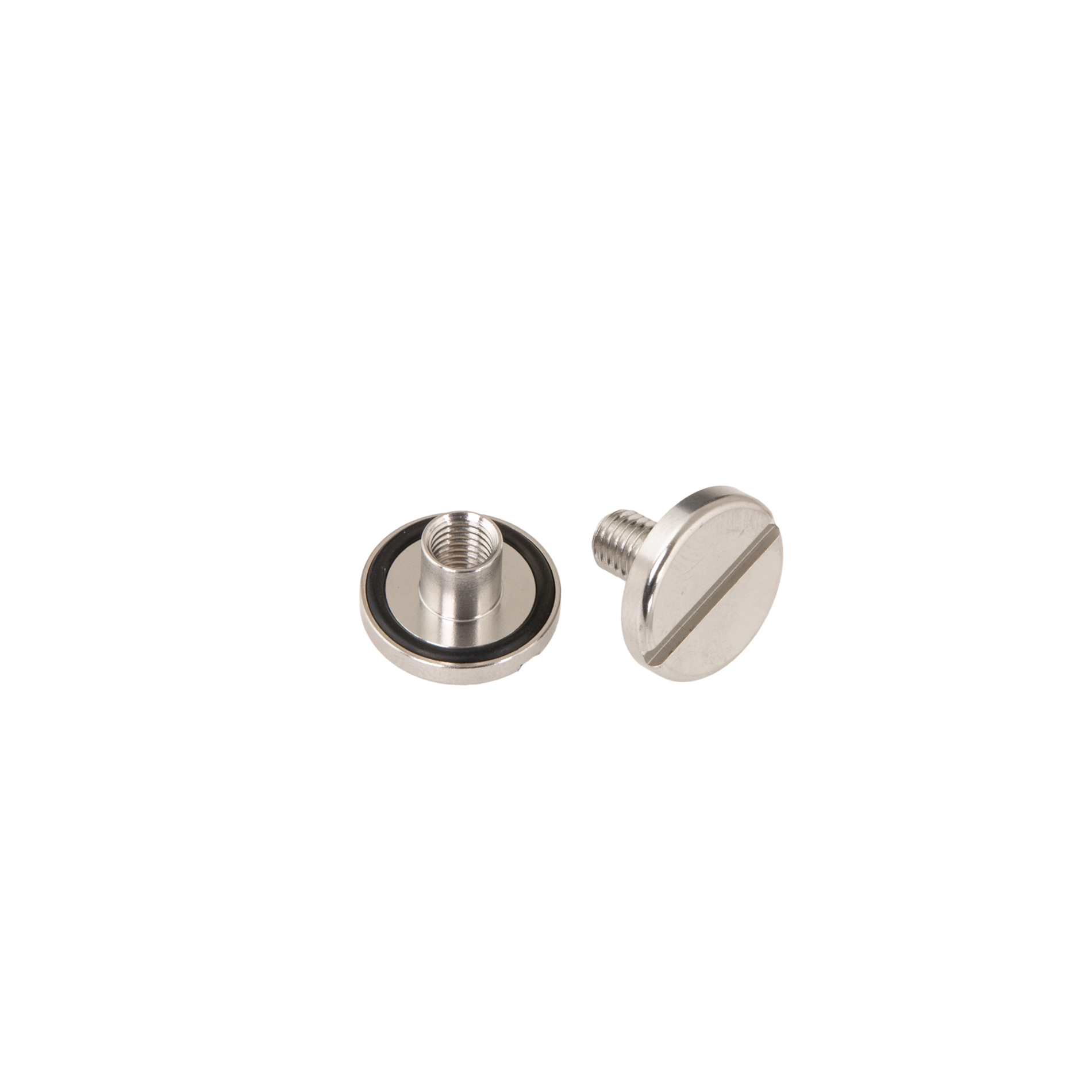 Tornillo y Tuerca Inox con O-ring Largo 14mm