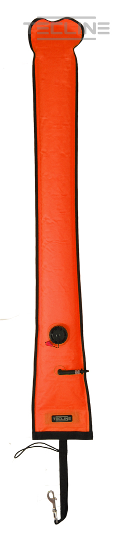 Semi closed buoy 15/183 cm , OPR valve - orange