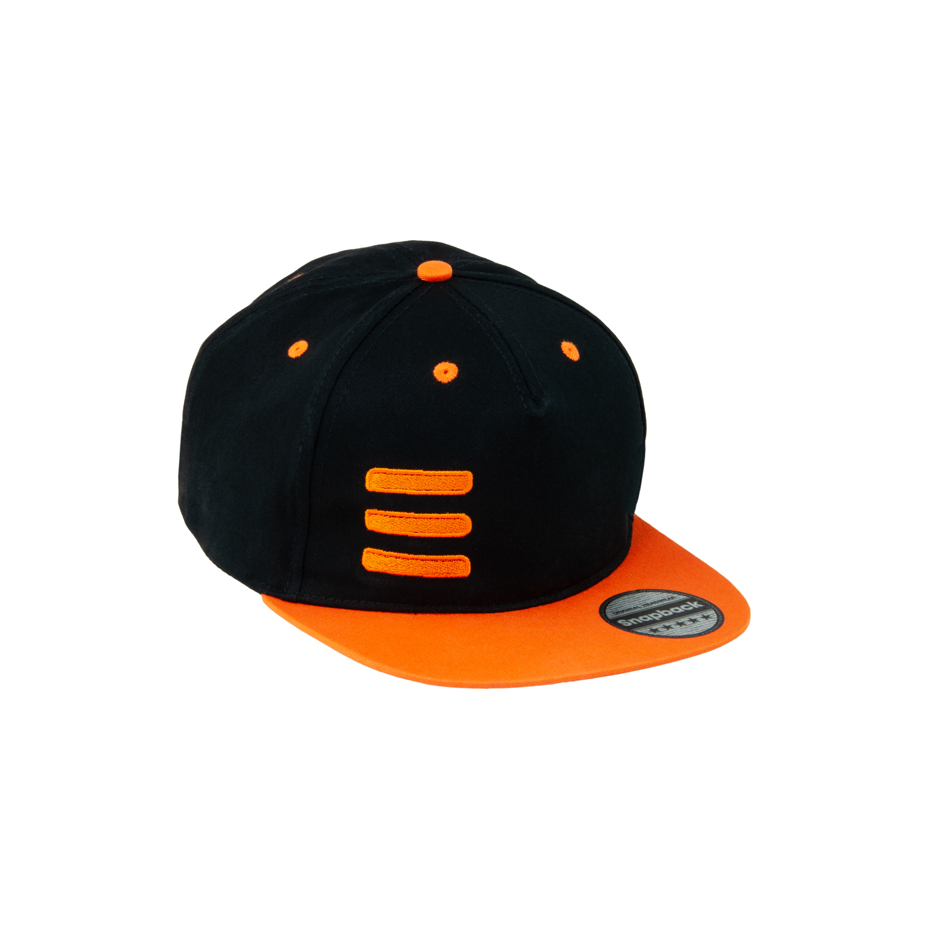 Cap black-orange Tecline