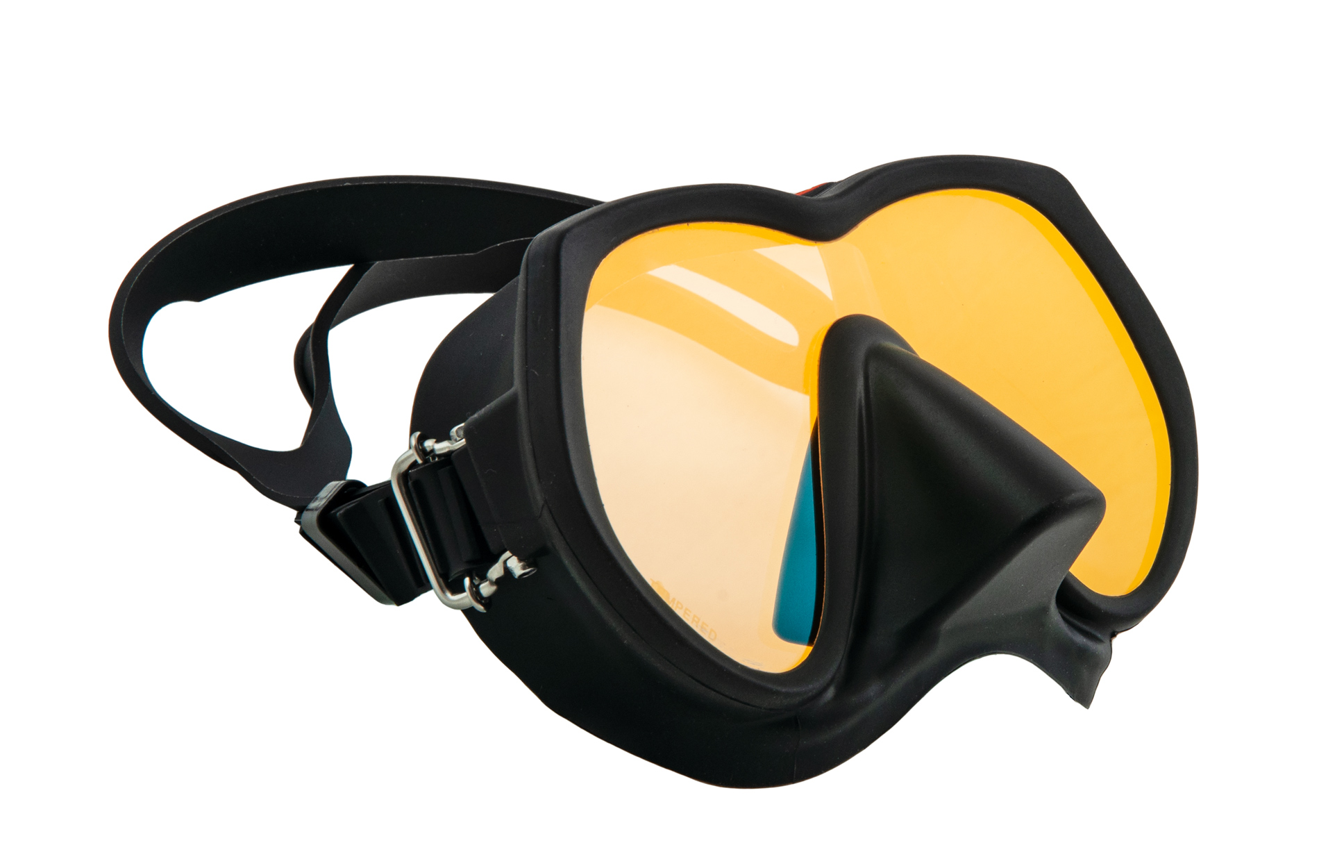 TecLine Frameless Super View mask, brightening yellow glass, black