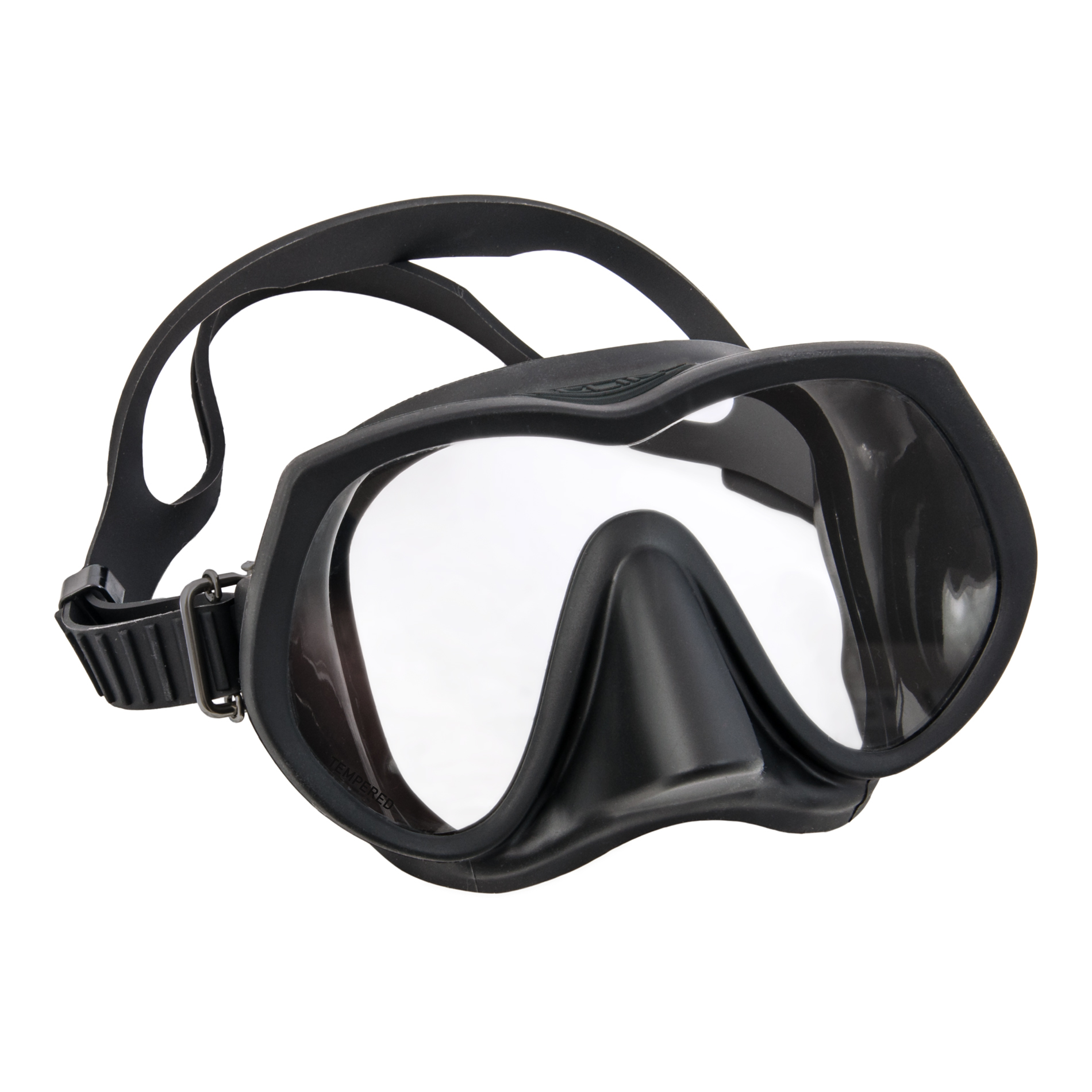 TecLine Frameless Super View mask, black - Military Line