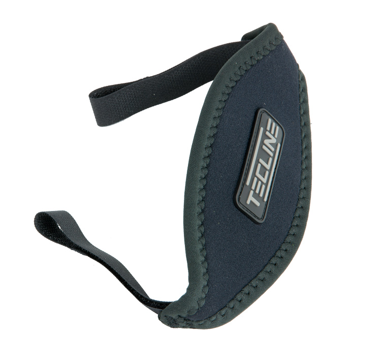 Neoprene mask strap with velcro 20mm wide - TecLine logo