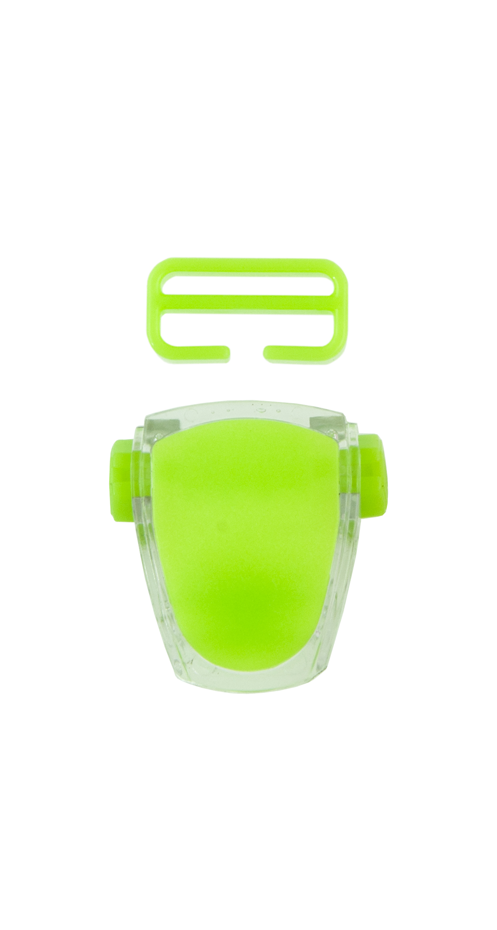 Buckle for mask Frameless Neon, Viper, Tiara II - neon green