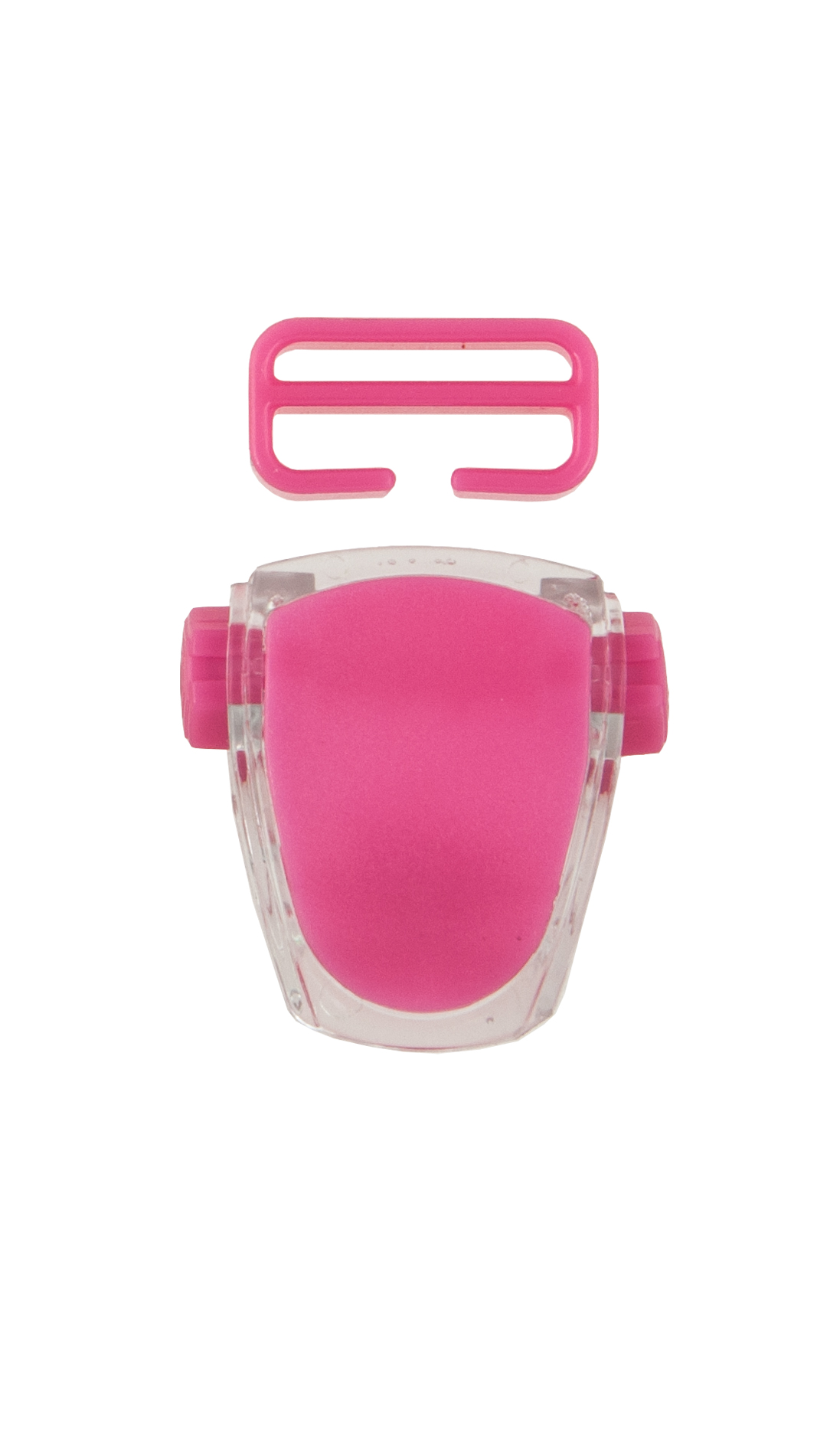 Buckle for mask Frameless Neon, Viper, Tiara II - neon pink