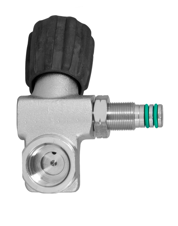 Second outlet, 232 bar, for expendable mono valve 232 bar, left