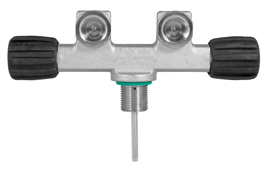 Twin valve G 5/8 - Viton