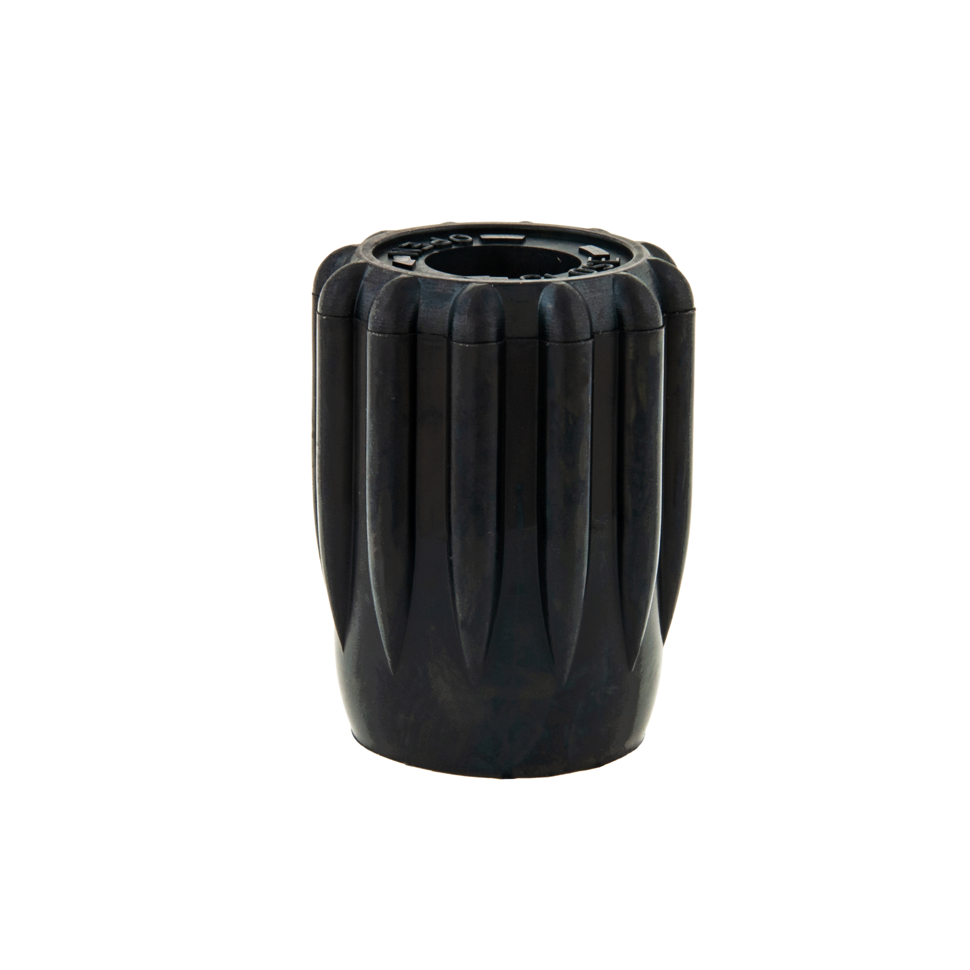 Valve knob 51 mm, soft, black