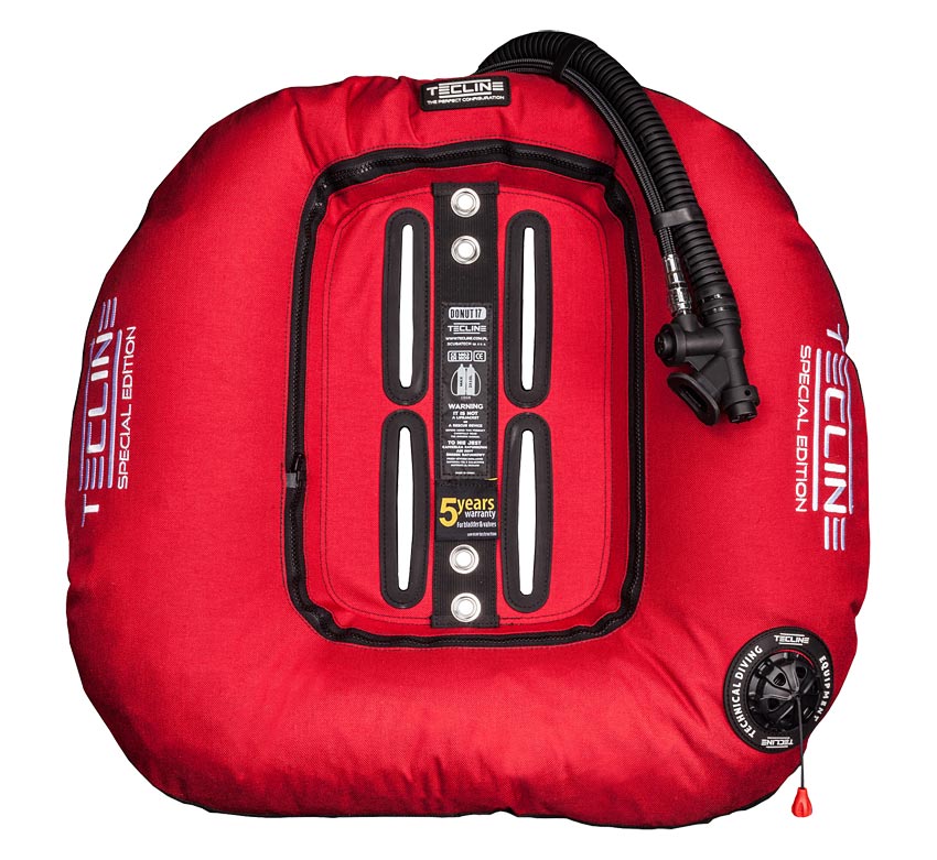 Donut 17 Special Edition Red (17kg/40lbs) for 2 x 7L; 2 x 10L