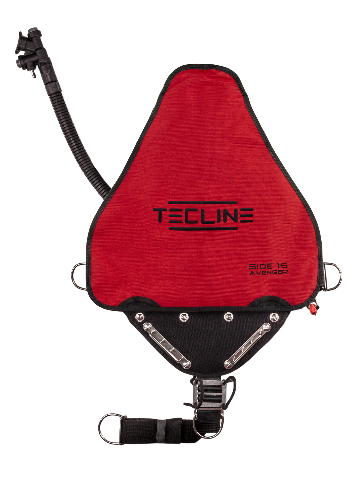 Side Mount BCD SIDE 16 Avenger, red - 16 kg buoyancy