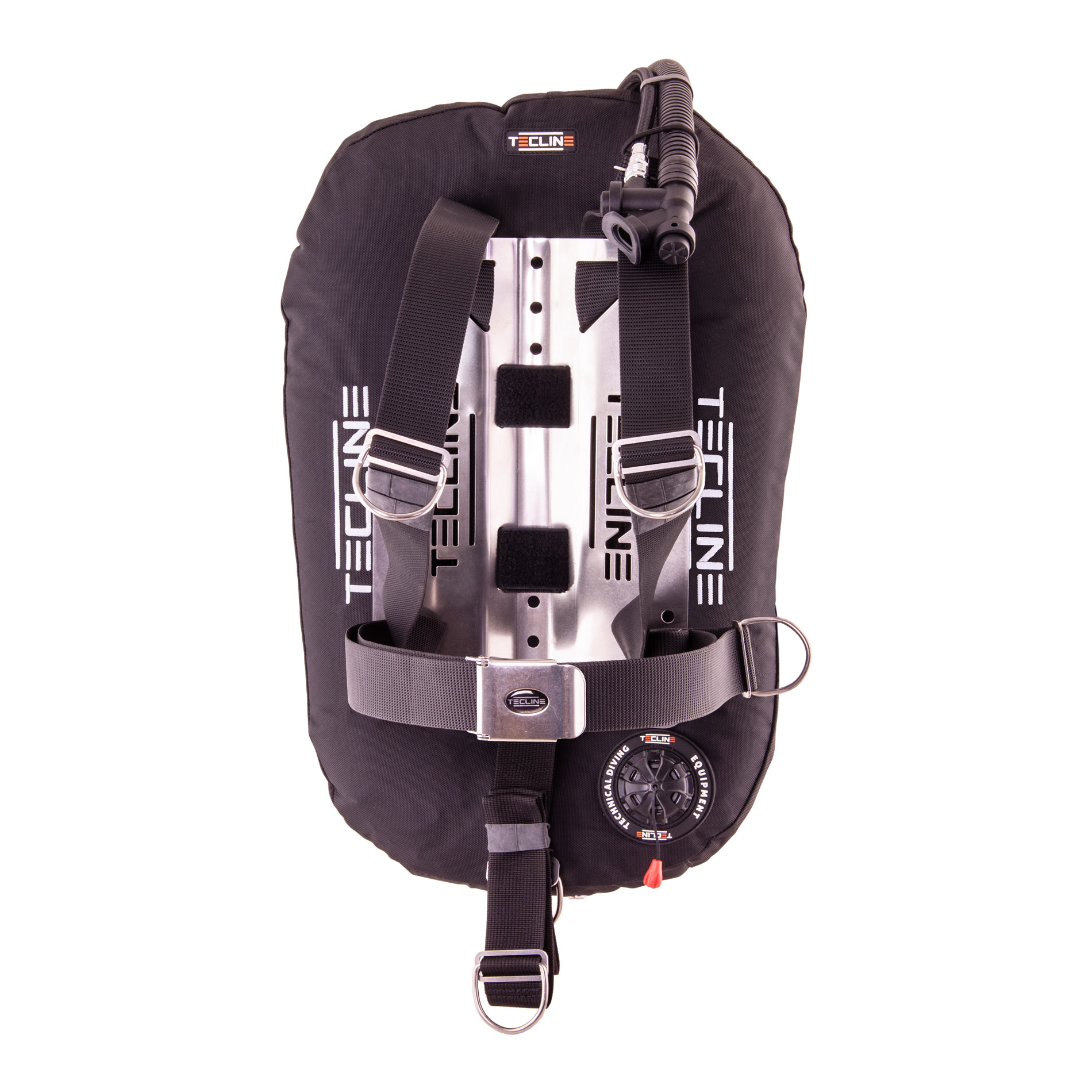 Donut 17 with adjustable DIR harness, built in mono adapter, tank belts & BP