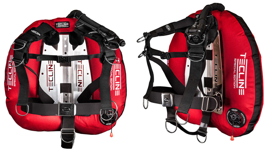 Donut 22 Specal Edition red, with Comfort harness  & BP