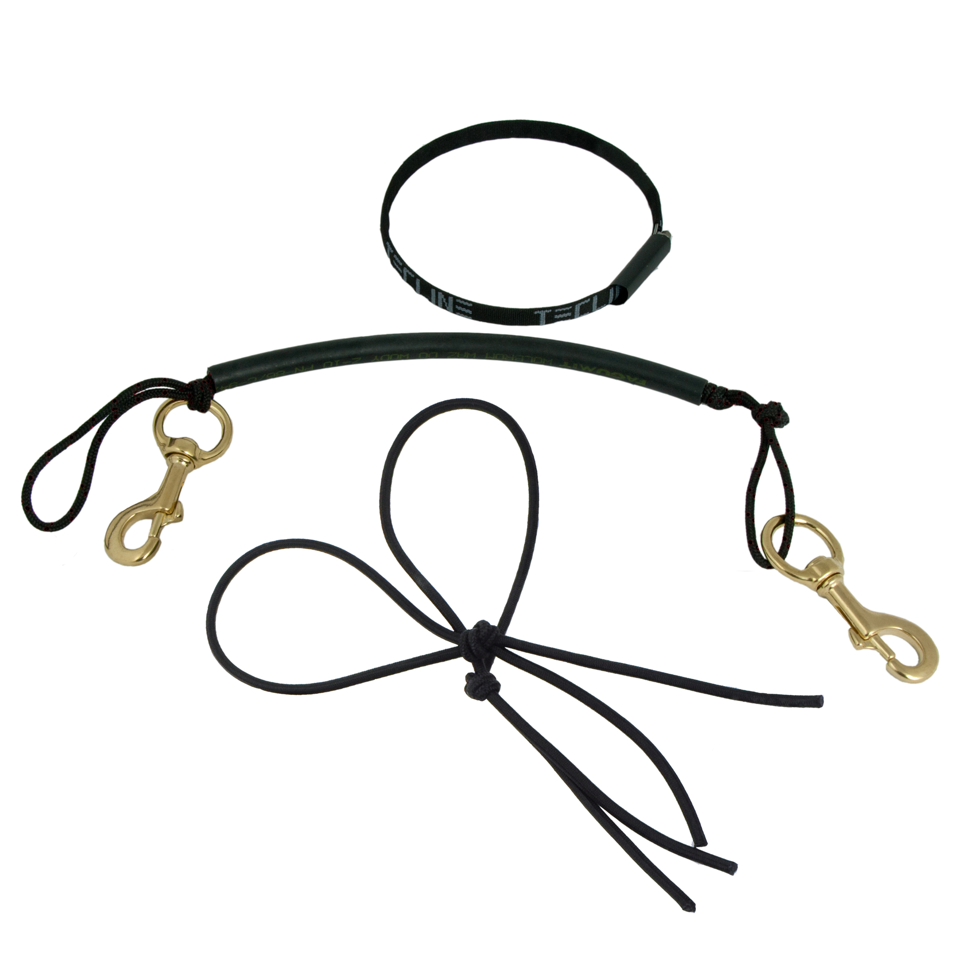 Kit Rigging Etapa 10/11,1L Mosquetones Laton 120mm con Bungee