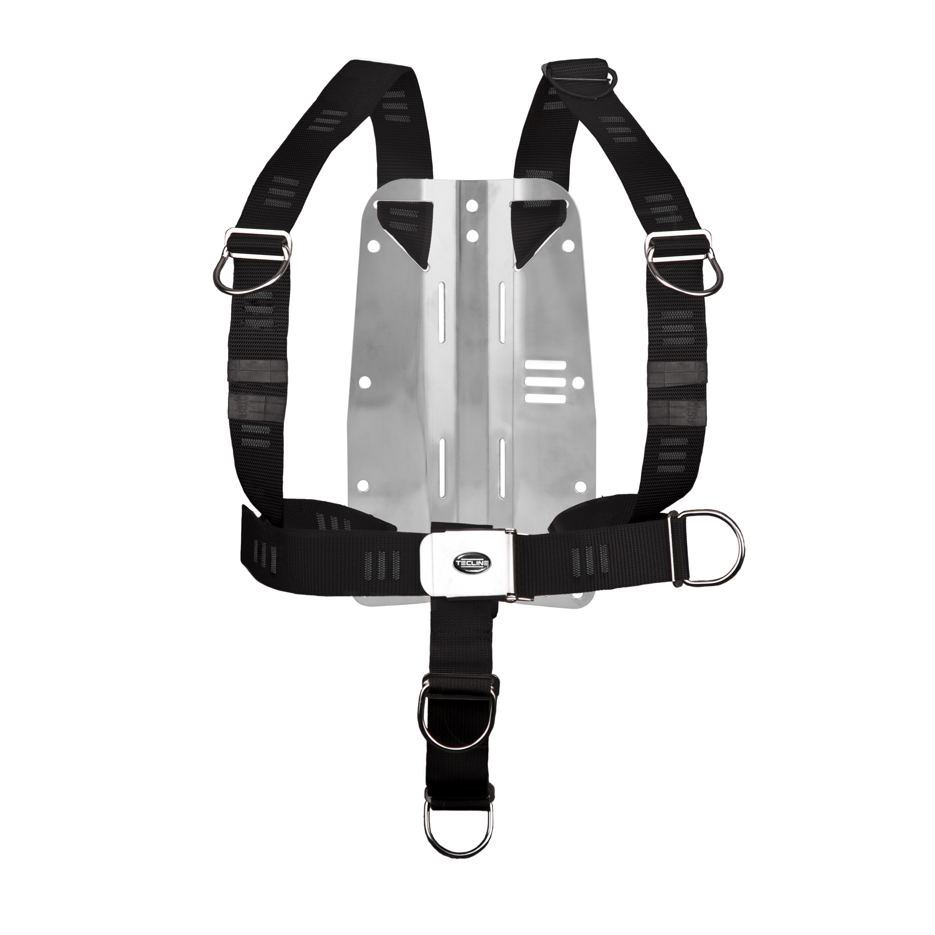 Harness Tecline DIR soft webbing "E" - incl. 3 mm SS MIDI backplate