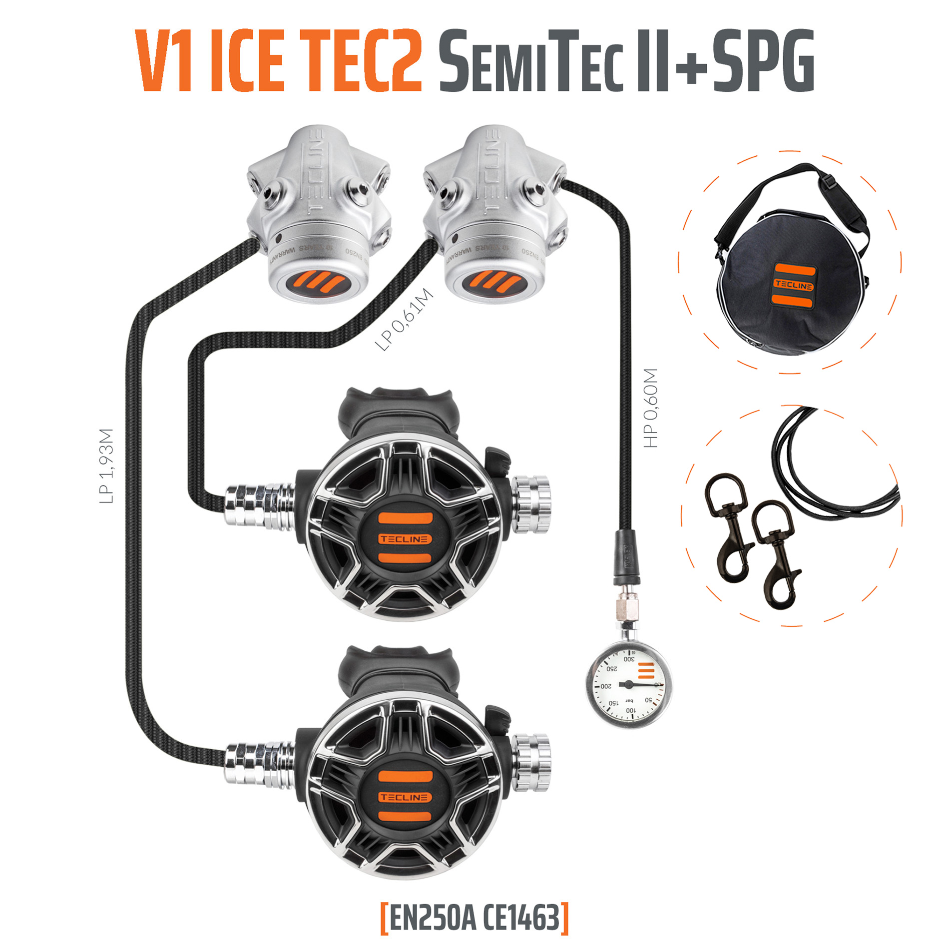 Regulator V1 ICE TEC2 SemiTec II with SPG- EN250A