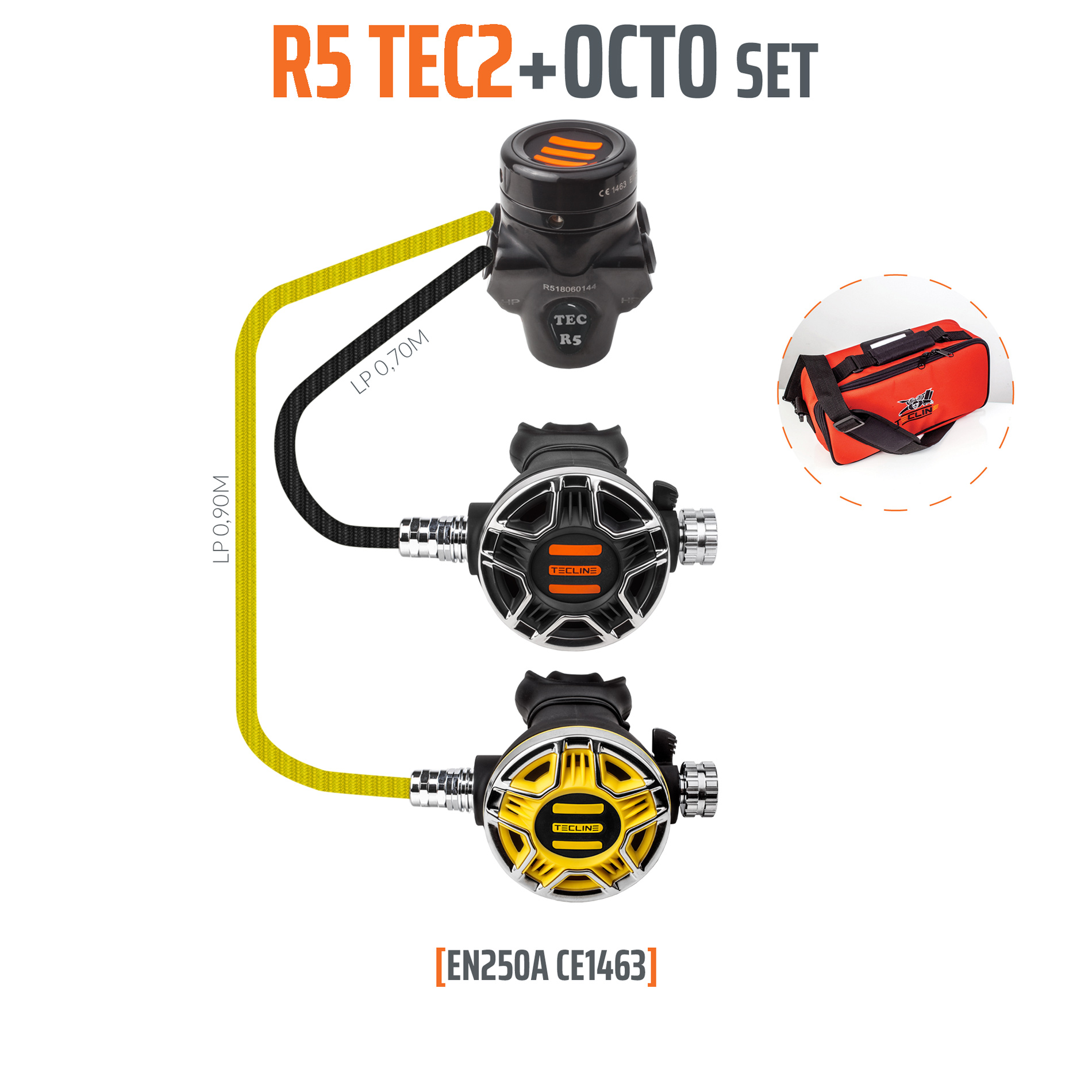 Regulator R5 TEC2 and octopus - EN250A