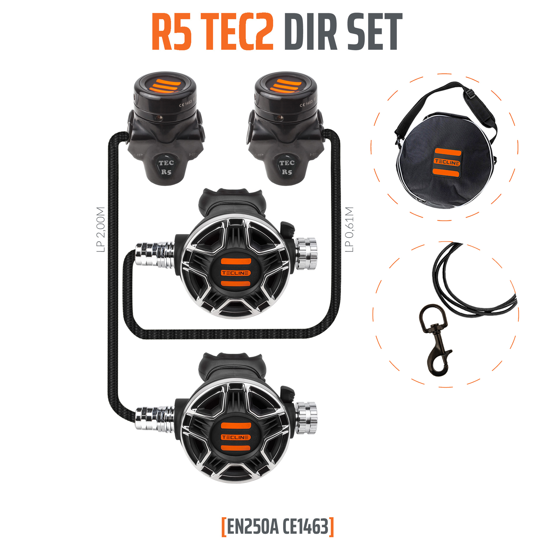 Regulator R5 TEC2 DIR Set - EN250A